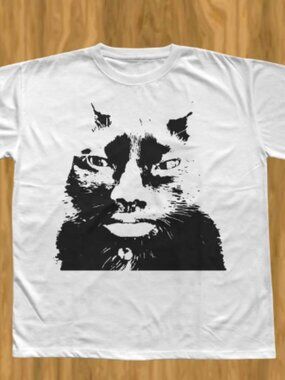 Funny Graphic Cat T-shirt